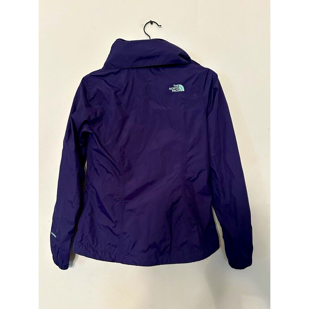The Northface Hyvent Windbreaker Dark Purple Water Repellent Size XS - Picture 4 of 4